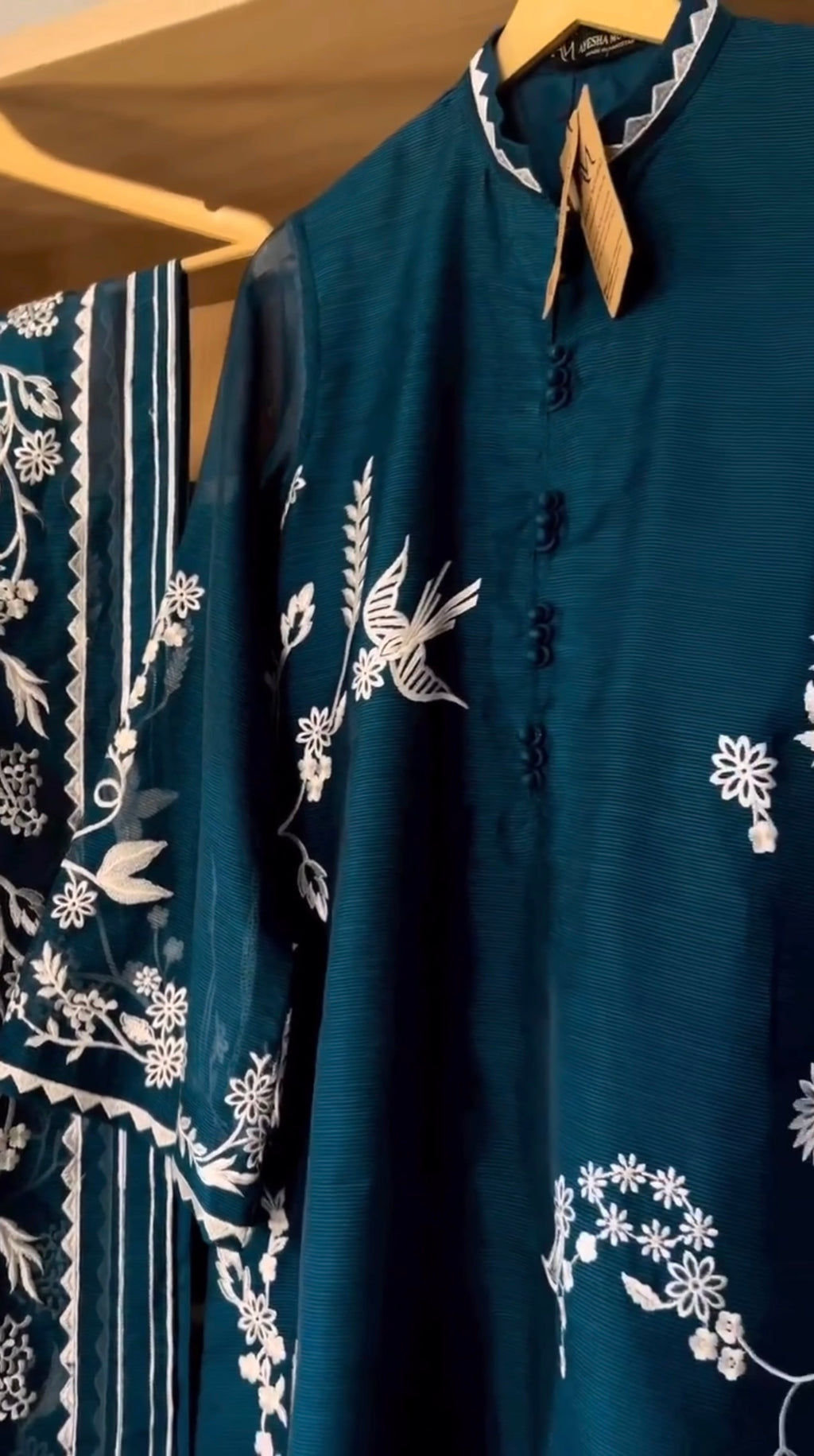 Gulbhar Embroidered 3PC Outfit