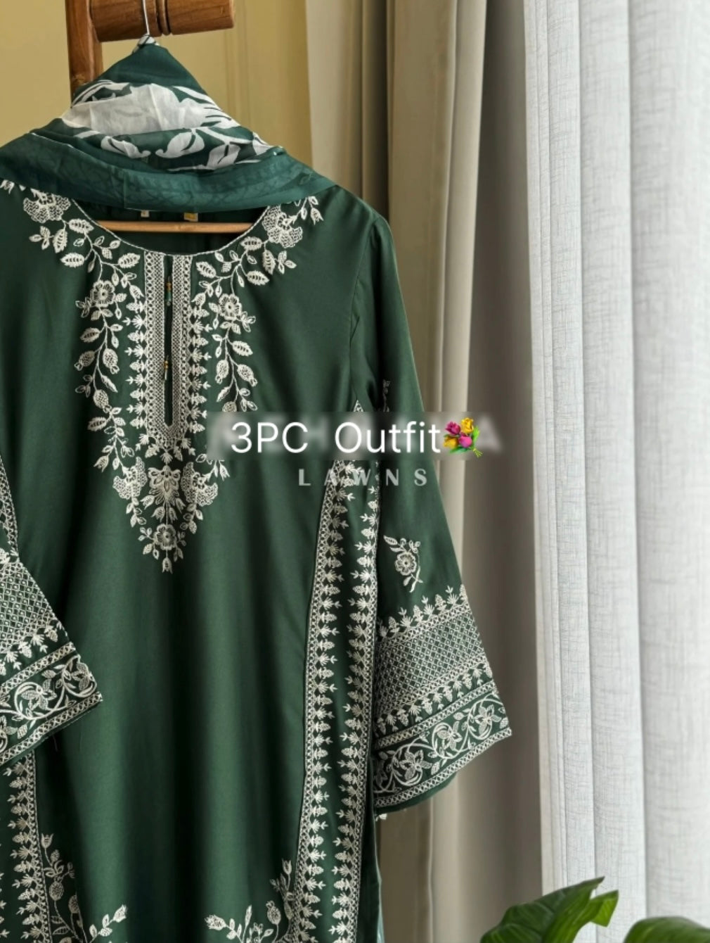 Embroidered Ethnic 3PC Set
