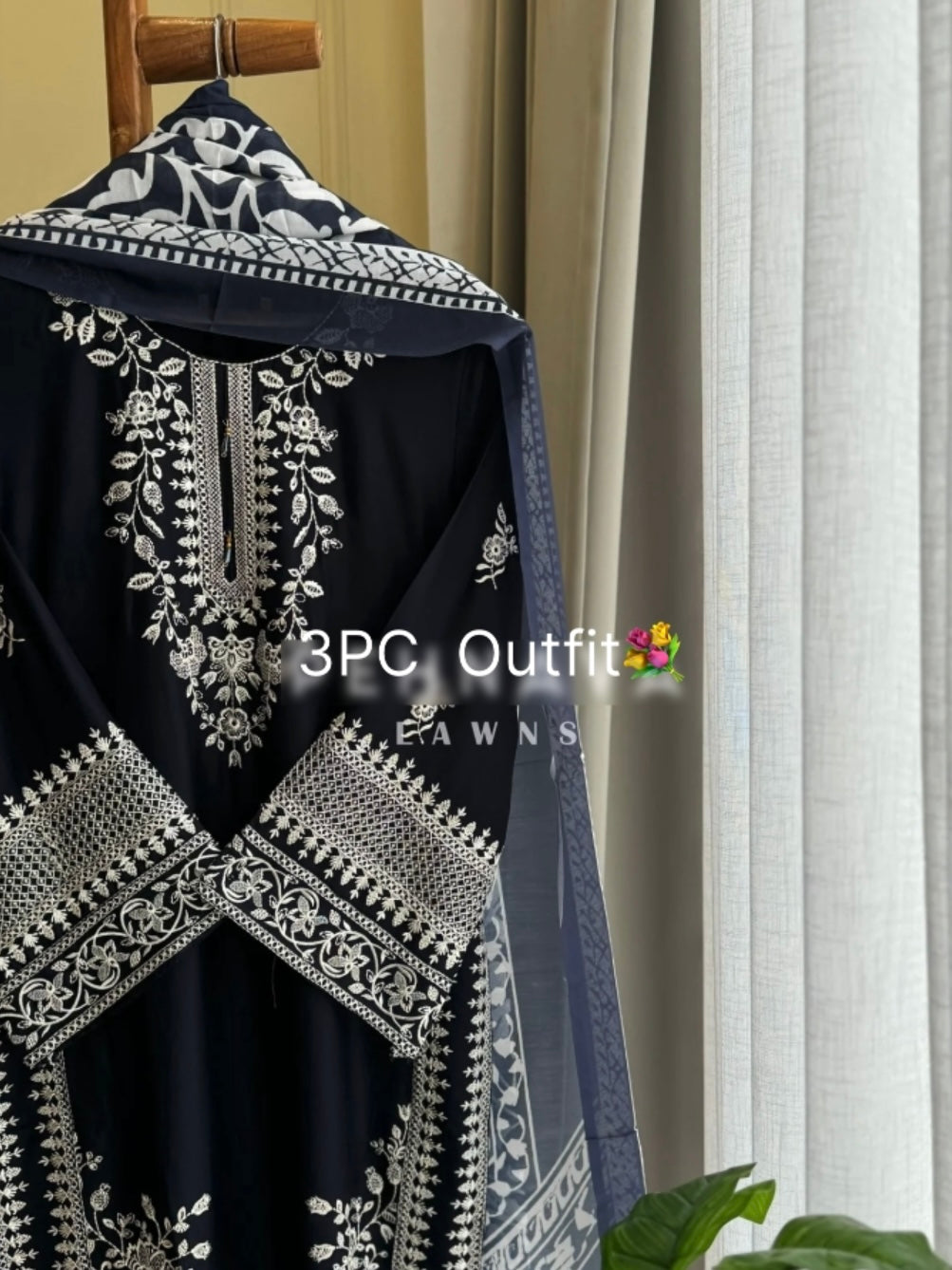 Embroidered Ethnic 3PC Set