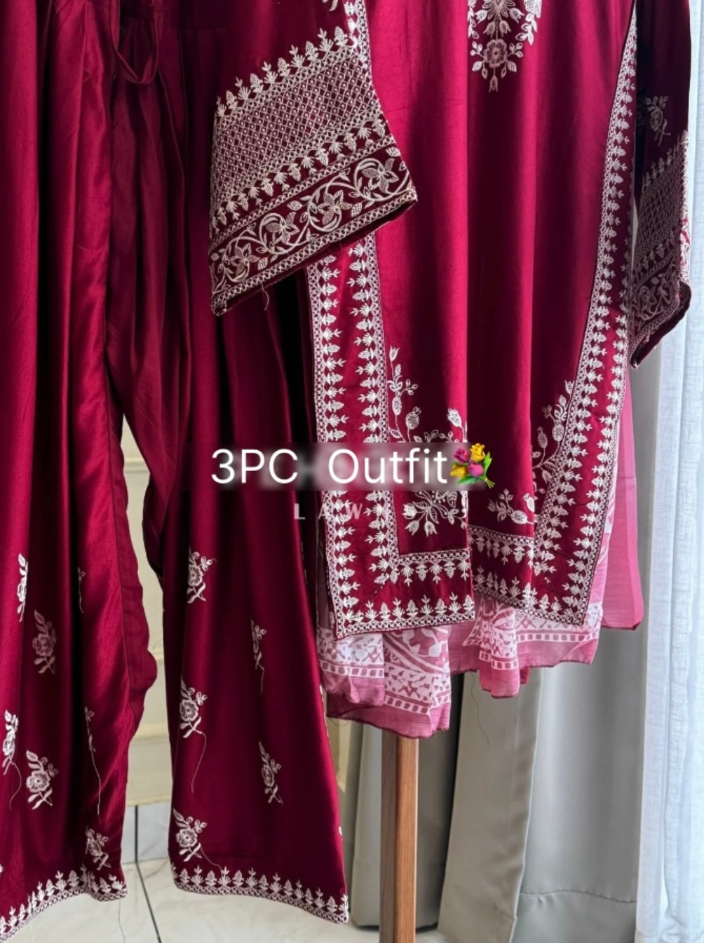 Embroidered Ethnic 3PC Set