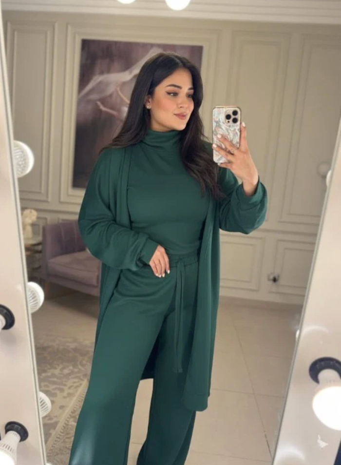 Winter Glam 3-Piece Fleece Outfit -