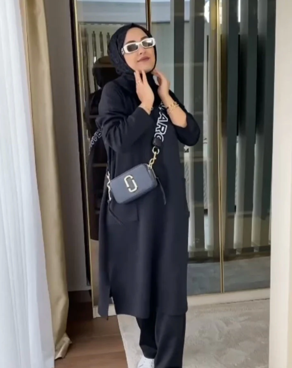 Front Pocket Style 2-PC Warm Winter Outfit