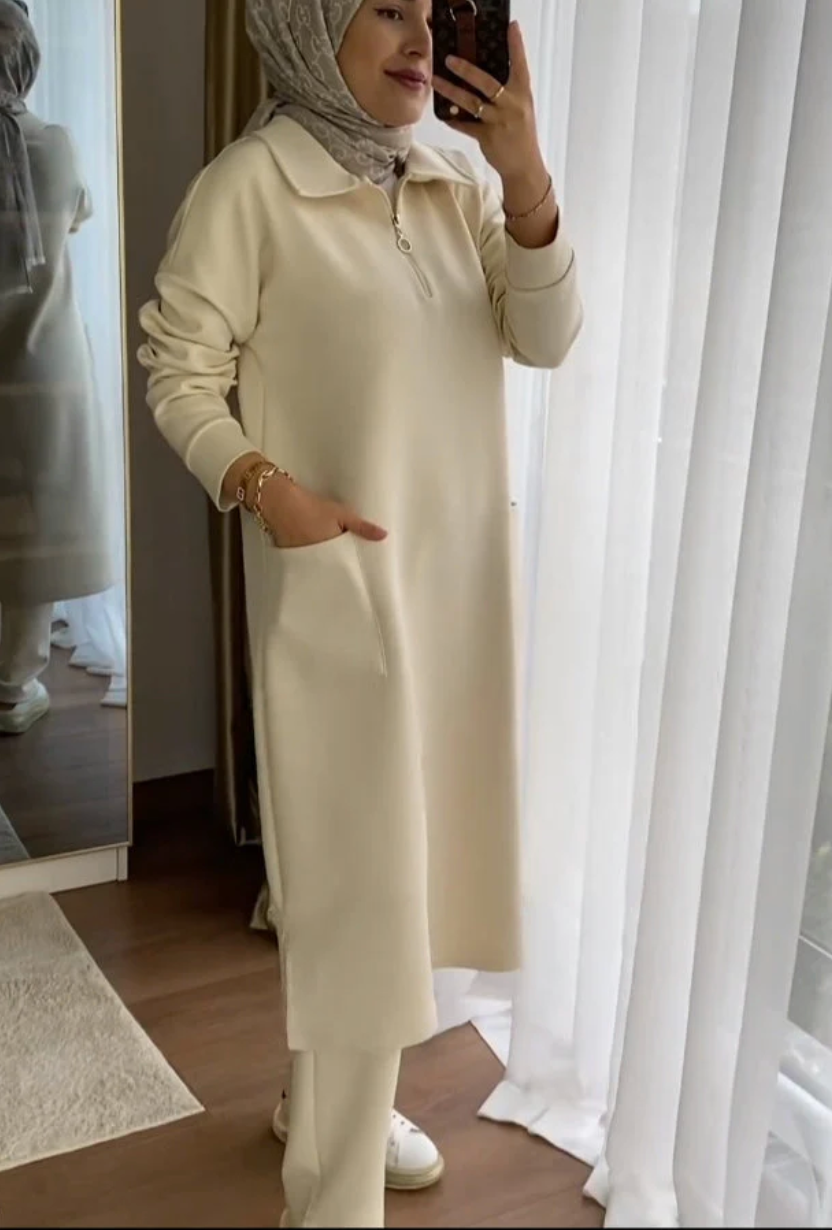 Front Pocket Style 2-PC Warm Winter Outfit