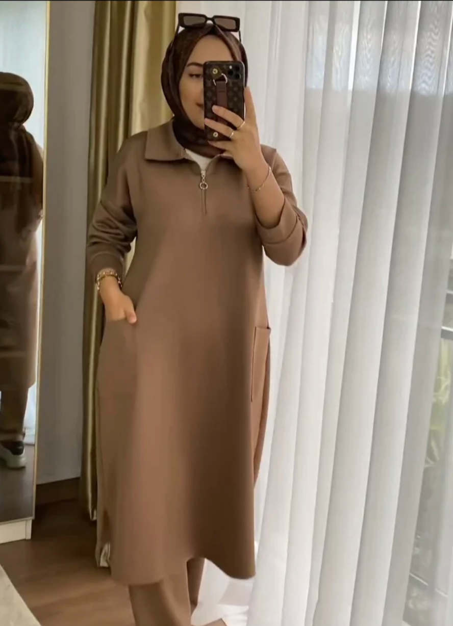 Front Pocket Style 2-PC Warm Winter Outfit