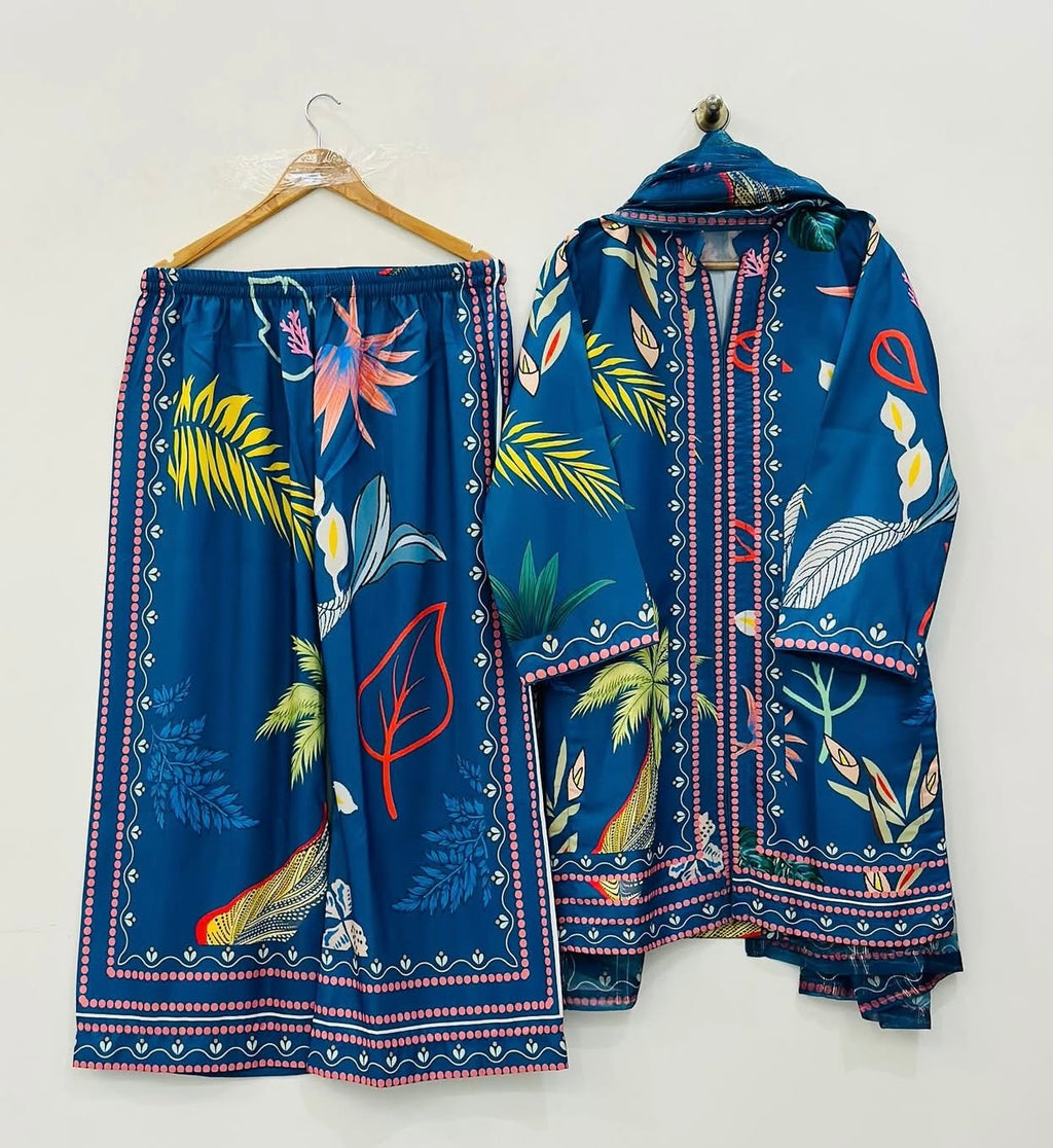 Mahjabeen Stitched 3PC-Dress